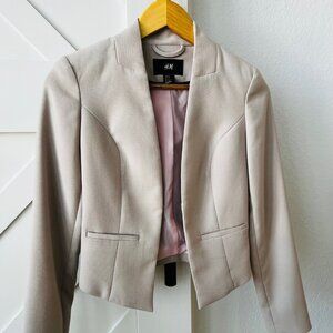 H&M Blush Beige Blazer – Minimal Effort, Maximum Chic